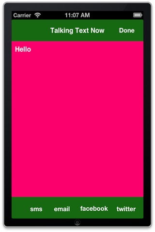 Talking Text Now screenshot 2