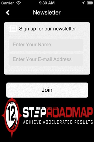 12 Step Road Map screenshot 2