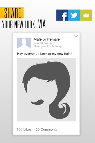 Hairstyle Makeover PRO - Try On Your New Male & Female Hair With Virtual Hair Cut & Editor screenshot 4