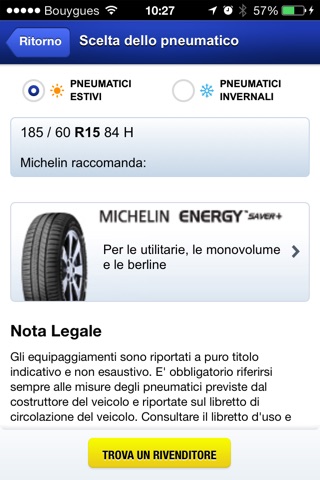 Michelin MyCar screenshot 3