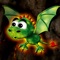 Our little dragon was born in the wrong place… help him on his way through the caves