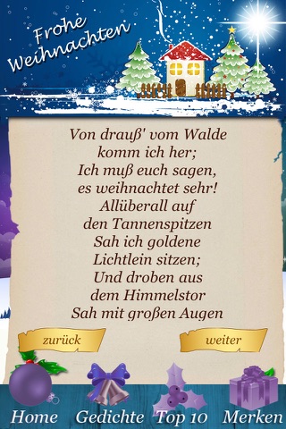 222 Weihnachts-Gedichte screenshot 4