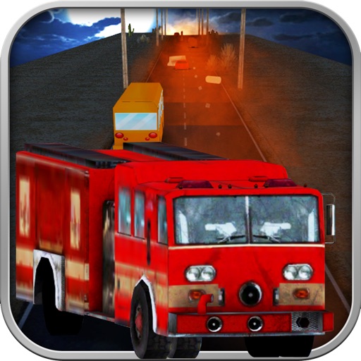 Fire Truck Frenzy Racing Free icon