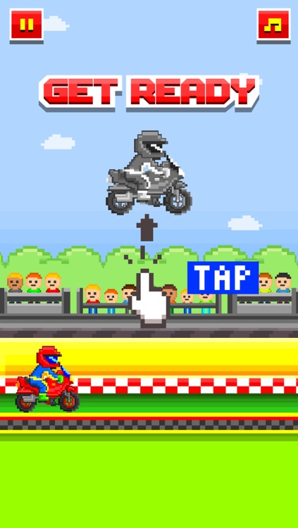 Moto Racers - Free 8-bit Retro Pixel Games