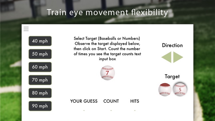 Baseball Vision Training