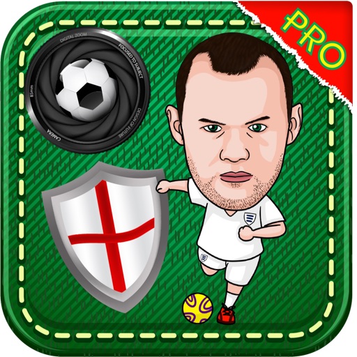 England World Soccer Cheer 2014 Cup - Fans Foto Football Game Sticker Booth Frames in Braziil