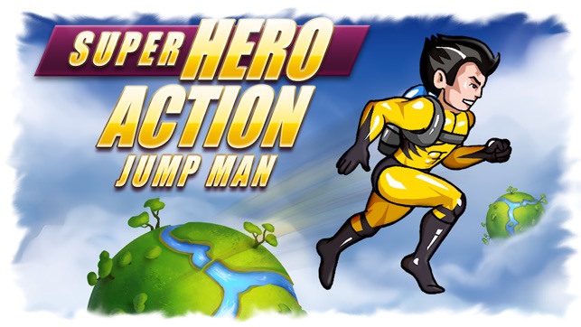 Super Hero Action Jump Man - Best Fun Adventure Jumping Race(圖1)-速報App