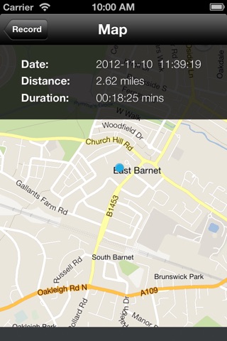PEAK GPS Mileage Expenses screenshot 2