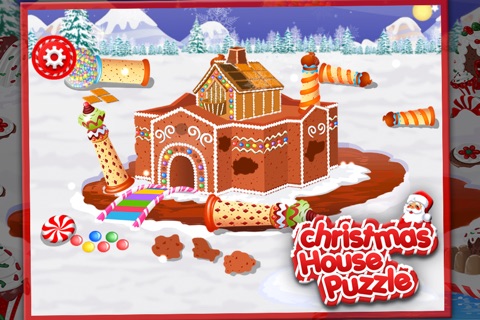 Christmas House Puzzle screenshot 2