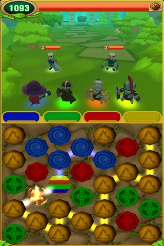 Abyss of Magic - Puzzle RPG screenshot 2