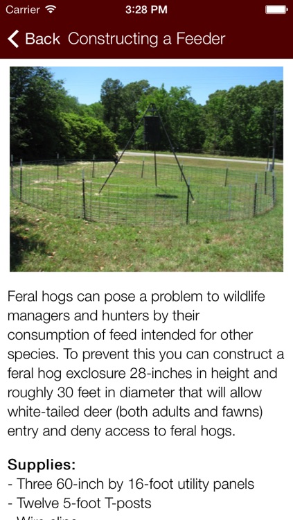 Feral Hog Management
