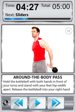 Kettle-Bell & Abs Workout FREE - 10 Minute Dumb-bell Six-Pack Exercises & Core Cross Training screenshot 2