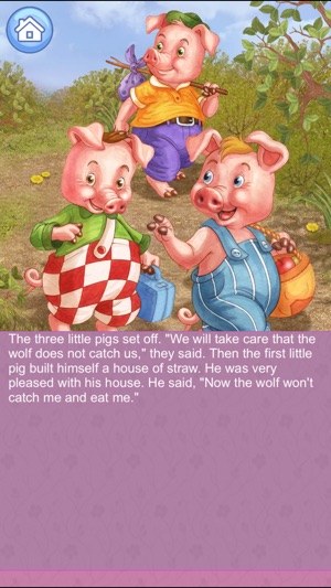 Three Little Pigs Fairy-Tale(圖2)-速報App