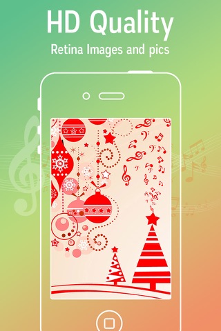 Colorful Christmas Wallpapers & Ringtones - HD Backgrounds & Unlimited Christmas Carols Free screenshot 3