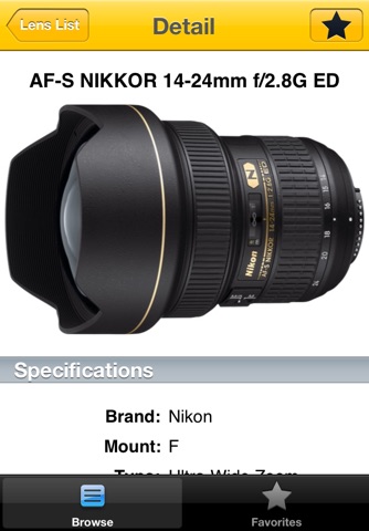 Nikon Lens Buddy - Lenses for DSLR Cameras screenshot 4