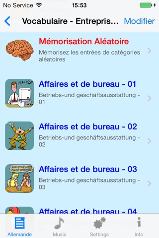 Allemand - Talking French to German Phrasebook + Translator screenshot 4