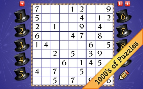 New Year's Sudoku screenshot 2