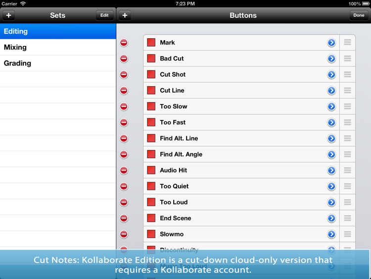 Cut Notes: Kollaborate Edition