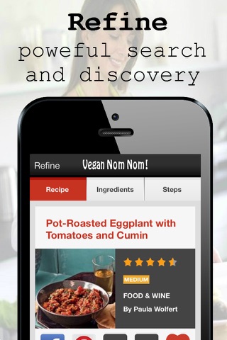 Vegan Nom Nom: Free Fast Delish Healthy Plant Based Diet & Dinner Recipes by YumDom for your cooking lifestyle screenshot 2