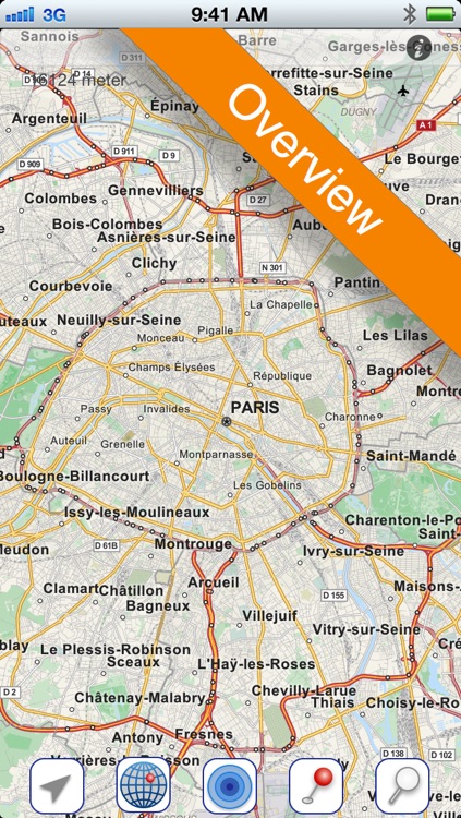 Paris Offline Map