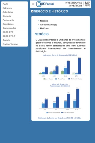 BTG Pactual – Investor Relations screenshot 3