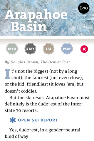 Denver Post Colorado Ski Guide screenshot 3