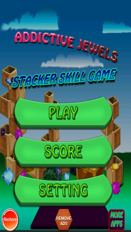 Addictive Jewel Stacker Skill Games for Free