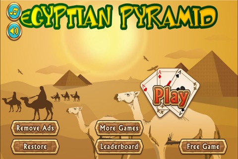 Egyptian Pyramid Solitaire - For Poker Players screenshot 3