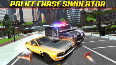 Screenshot from Police Chase Traffic Race Real Crime Fighting Road Racing Game