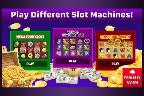 MegaWin Slots Casino -  Triple Spins, Triple Wheels, Fruits Diamond Dragon Machines screenshot 2