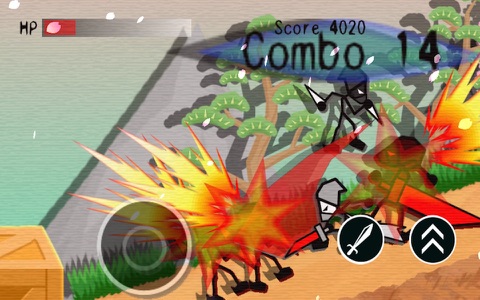 Ninja Stick Man Fighter screenshot 2