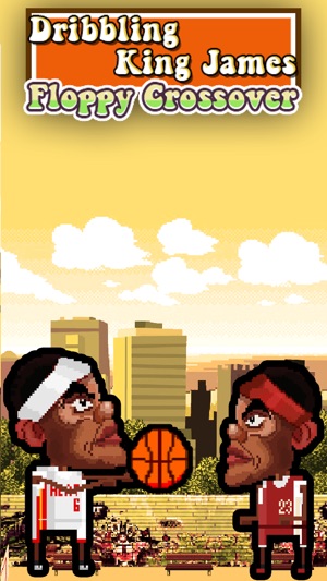 Dribbling King James in: Floppy Crossover Basket-Ball Champi(圖1)-速報App