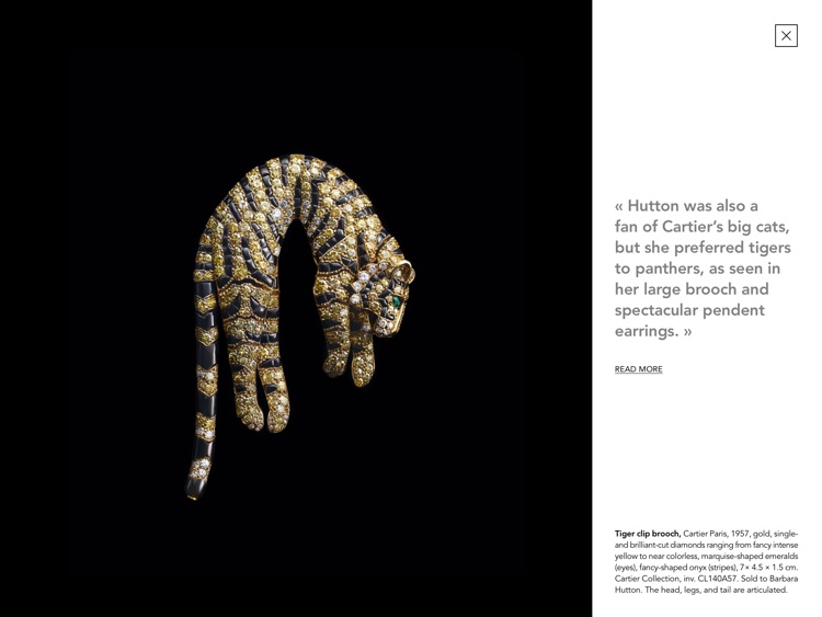 Cartier, jeweler to kings. The application of the Grand Palais exhibition in Paris. screenshot-3