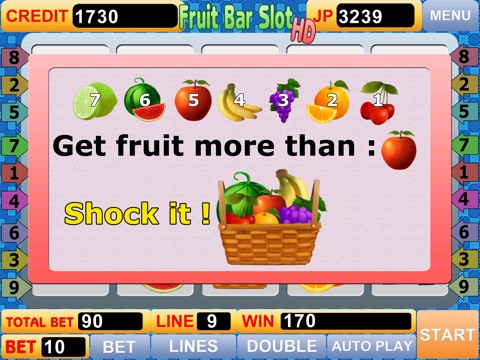 Fruit Bar Slot HD screenshot 4