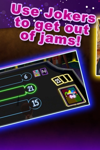 Solitaire 21 - Fast Blackjack Inspired Patience with 3D Dealers screenshot 4