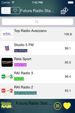 Radio -  Le Migliori Radio FM Italiane - Radio Gratis - Streaming, FM radio, Musica, Notizie. screenshot 3