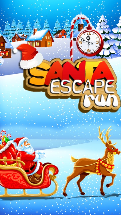 Santa Escape Run - Help Clumsy Santa