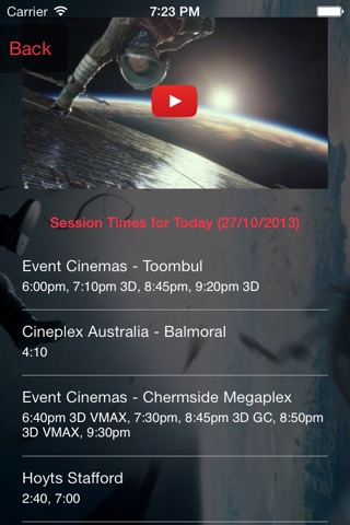 Cinemate screenshot 3