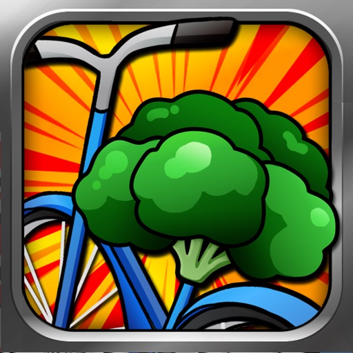 Broccoli Bike Icon