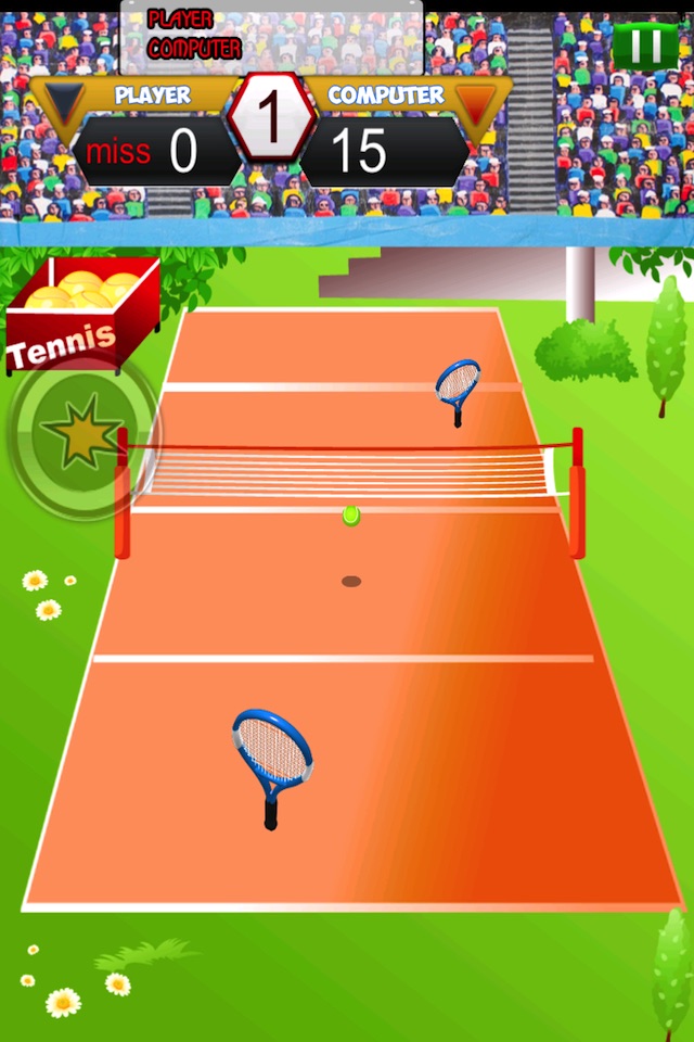 A Tennis Quick Match 3d Sports Skill Games for Free! screenshot 4