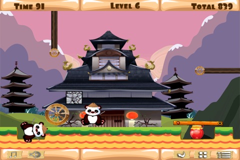 Panda Sensei- An Extreme Animal Ninja Swing and Collect Game screenshot 4