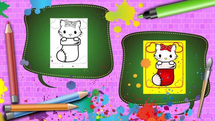 Kitty Coloring Funny screenshot-3