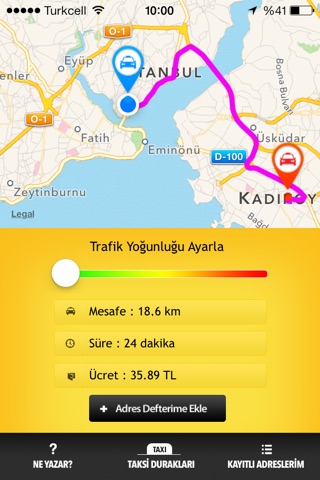 TaksiMetre screenshot 2