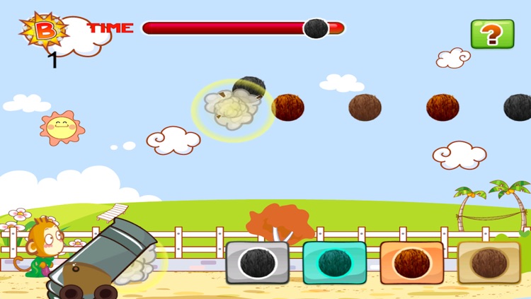 Coconuts blaster - The fast color shooting game - Free Edition