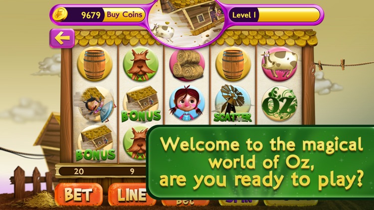 Play wizard of oz slots free online