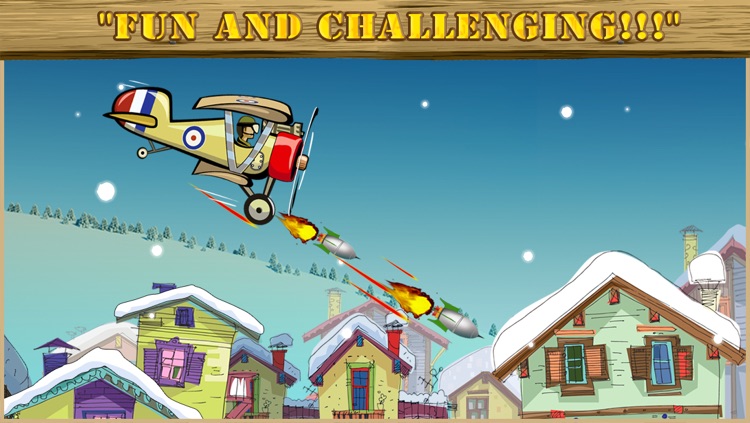 Winter Bomber Air Plane WWI - Free Version