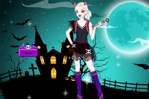 Queen of vampire - Dress up games screenshot 4