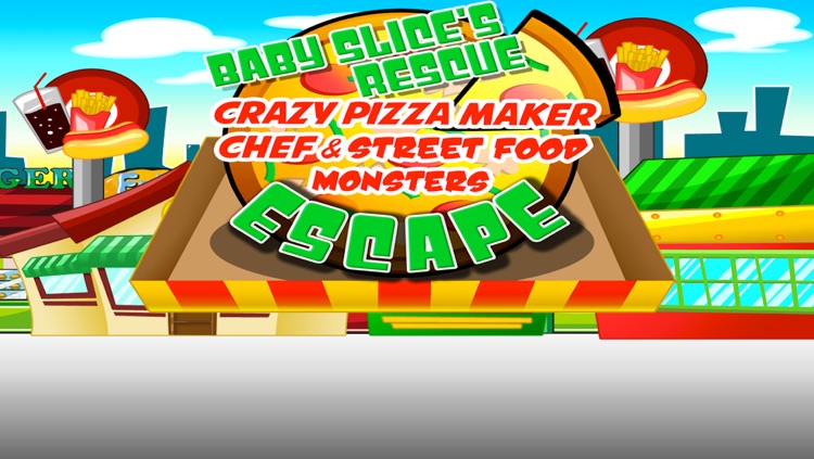 Baby Slice&apos;s Rescue Crazy Pizza Chef & Streetfood Monsters escape (not a pizza maker)