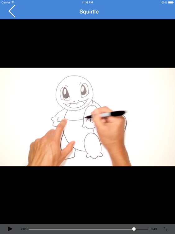 How to Draw Cartoons Step by Step Video for iPad screenshot-3