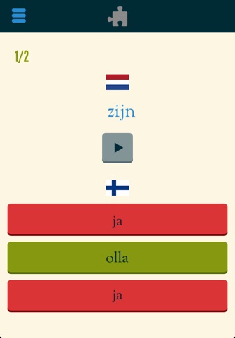 Easy Learning Finnish - Translate & Learn - 60+ Languages, Quiz, frequent words lists, vocabulary screenshot 4